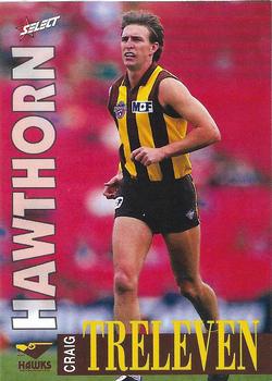 1996 Select AFL #384 Craig Treleven Front